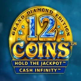 12 Coins Grand Diamond Edition online game logo by Wazdan on glorionscasino.com