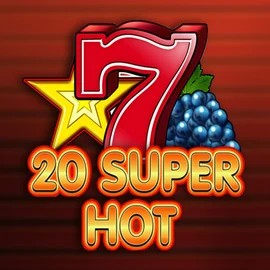 20 Super Hot slot logo by Amusnet Interactive at Glorion Casino