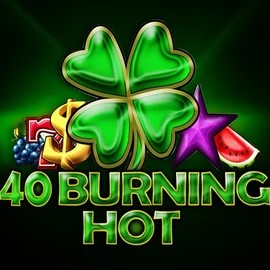 40 Burning Hot logo by Amusnet Interactive at Glorion Casino
