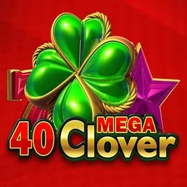 40 Mega Clover online game logo by Amusnet Interactive on glorionscasino.com