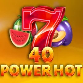 40 Power Hot slot visual from Amusnet Interactive available on glorionscasino.com
