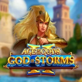 Age Of The Gods: God Of Storms 2 by Playtech, showcased at glorionscasino.com – game logo