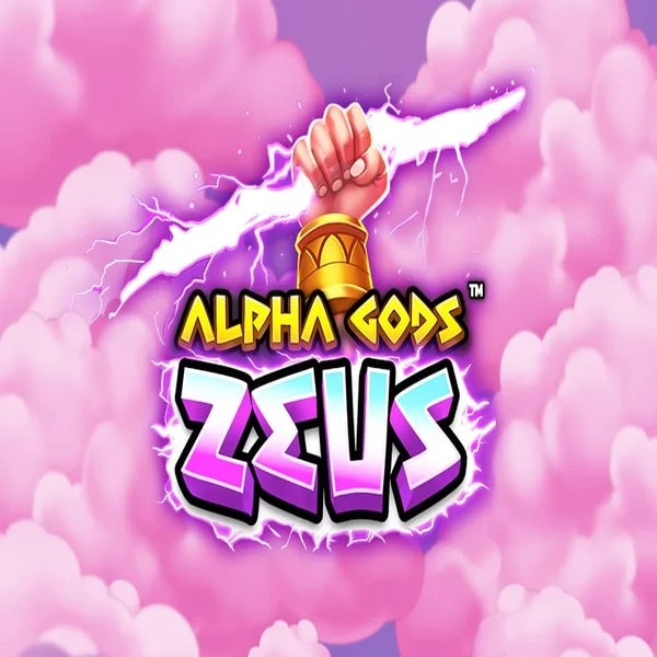 Alpha Gods Zeus logo by PearFiction Studios at Glorion Casino