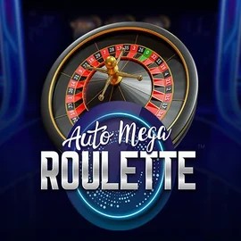 Auto Mega Roulette online game logo by Pragmatic Play on glorionscasino.com