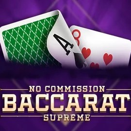 Baccarat Supreme online game logo by OneTouch Games on glorionscasino.com