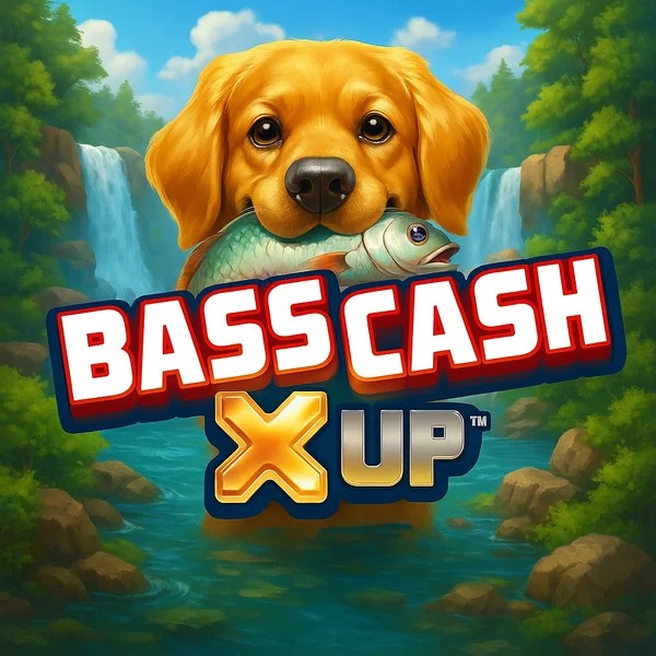 Bass Cash X UP slot icon by Alchemy Gaming, available at Glorion Casino