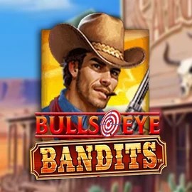 Bulls Eye Bandits online game logo by Origins on glorionscasino.com