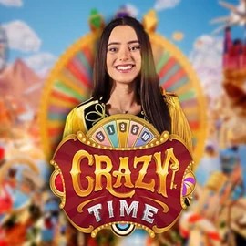 Crazy Time game by Evolution – logo hosted on Glorion Casino