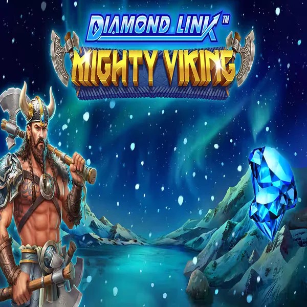 Diamond Link Mighty Viking by Greentube, showcased at glorionscasino.com – game logo