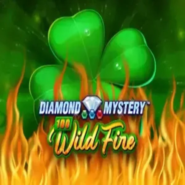 Official Slots logo: Diamond Mystery 100 Wild Fire by Greentube at Glorion Casino