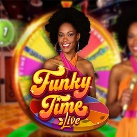 Funky Time logo – Live Casino by Evolution at Glorion Casino