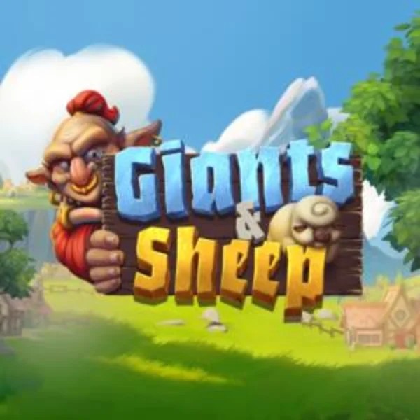 Giants and Sheep slot visual from Relax Gaming available on glorionscasino.com