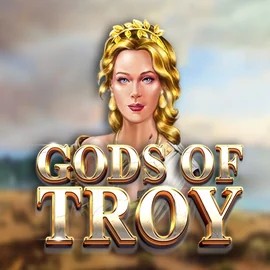 Slots logo of Gods of Troy from Red Tiger Gaming at Glorion Casino