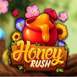 Honey Rush online game logo by Play'n GO on glorionscasino.com