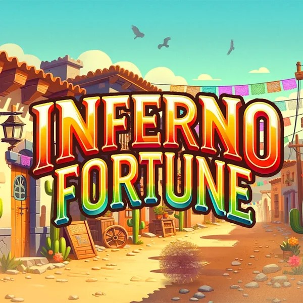 Inferno Fortune slot logo by Atomic Slot Lab at Glorion Casino