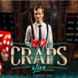 Live Craps logo – Live Casino by Evolution at Glorion Casino