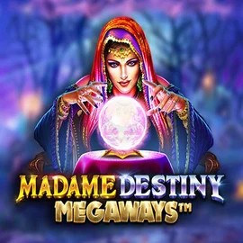 Madame Destiny Megaways logo by Pragmatic Play Glorion Casino