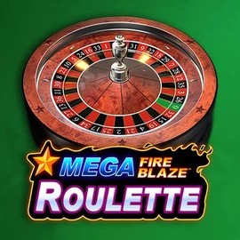 Mega Fire Blaze Roulette slot logo by Playtech at Glorion Casino