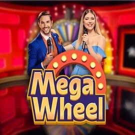 Mega Wheel slot logo by Pragmatic Play at Glorion Casino
