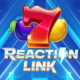 Reaction Link slot logo by Playtech at Glorion Casino