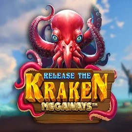Release the Kraken Megaways slot logo by Pragmatic Play at Glorion Casino