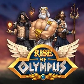 Rise of Olympus slot logo by Play'n GO at Glorion Casino