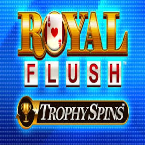 Royal Flush Trophy Spins game by Greentube – logo hosted on Glorion Casino