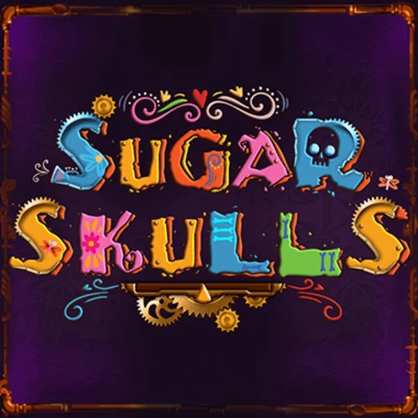 Sugar Skulls logo by Booming Games Glorion Casino