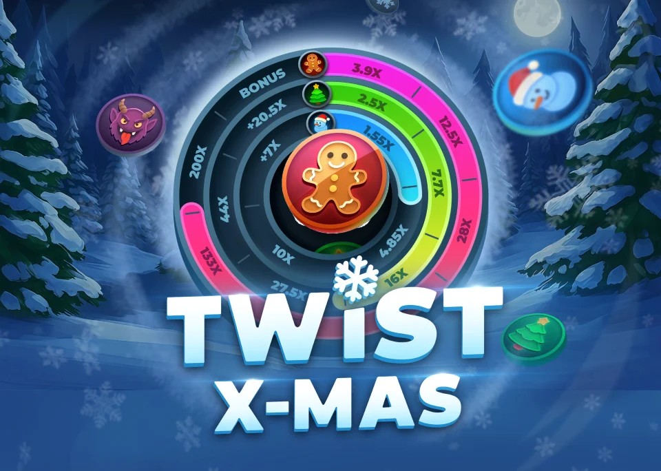 Twist X-mas game by InOut – logo hosted on Glorion Casino