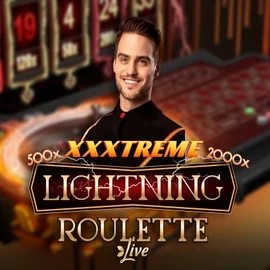XXXtreme Lightning Roulette logo by Evolution Glorion Casino